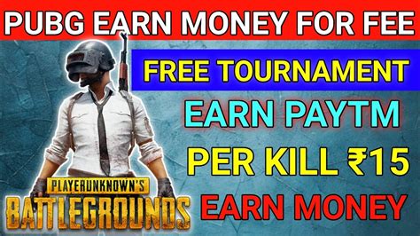 play pubg and earn money free entry